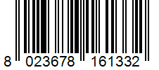 Barcode 8023678161332