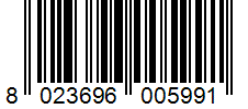 Barcode 8023696005991