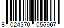 Barcode 8024370055967