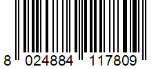 Barcode 8024884117809