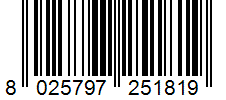 Barcode 8025797251819