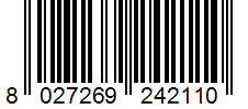 Barcode 8027269242110