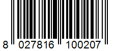 Barcode 8027816100207