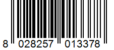 Barcode 8028257013378