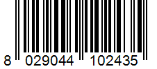 Barcode 8029044102435