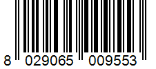 Barcode 8029065009553