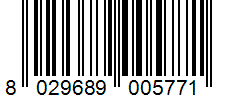 Barcode 8029689005771