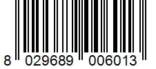Barcode 8029689006013