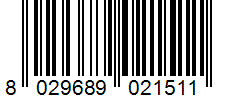 Barcode 8029689021511