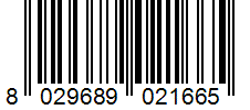 Barcode 8029689021665