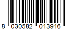 Barcode 8030582013916