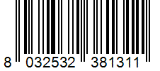 Barcode 8032532381311