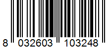 Barcode 8032603103248
