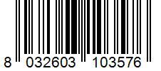 Barcode 8032603103576