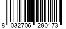 Barcode 8032706290173