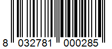 Barcode 8032781000285