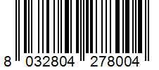 Barcode 8032804278004