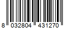 Barcode 8032804431270