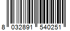 Barcode 8032891540251