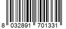 Barcode 8032891701331