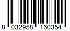 Barcode 8032958160354