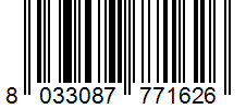 Barcode 8033087771626