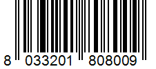 Barcode 8033201808009