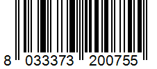 Barcode 8033373200755