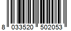 Barcode 8033520502053