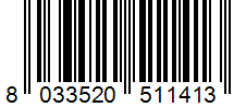 Barcode 8033520511413
