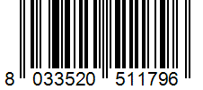 Barcode 8033520511796