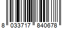 Barcode 8033717840678