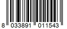 Barcode 8033891011543
