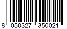Barcode 8050327350021