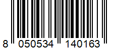 Barcode 8050534140163