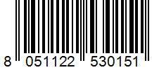 Barcode 8051122530151