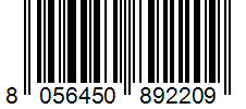 Barcode 8056450892209