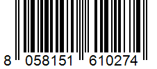 Barcode 8058151610274
