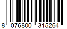 Barcode 8076800315264