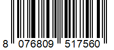 Barcode 8076809517560