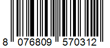 Barcode 8076809570312