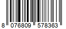 Barcode 8076809578363