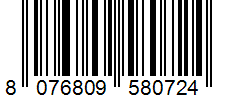 Barcode 8076809580724