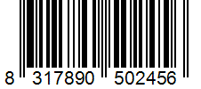 Barcode 8317890502456