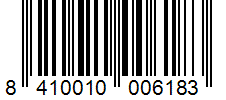 Barcode 8410010006183