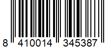 Barcode 8410014345387