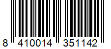 Barcode 8410014351142