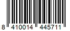 Barcode 8410014445711