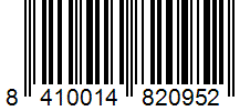 Barcode 8410014820952