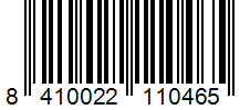 Barcode 8410022110465
